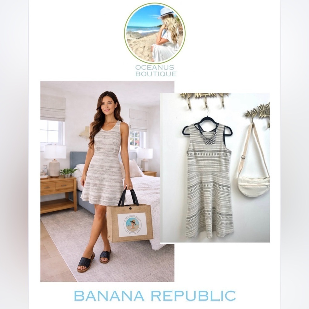 Banana republic classic chic dress M ptp 19”